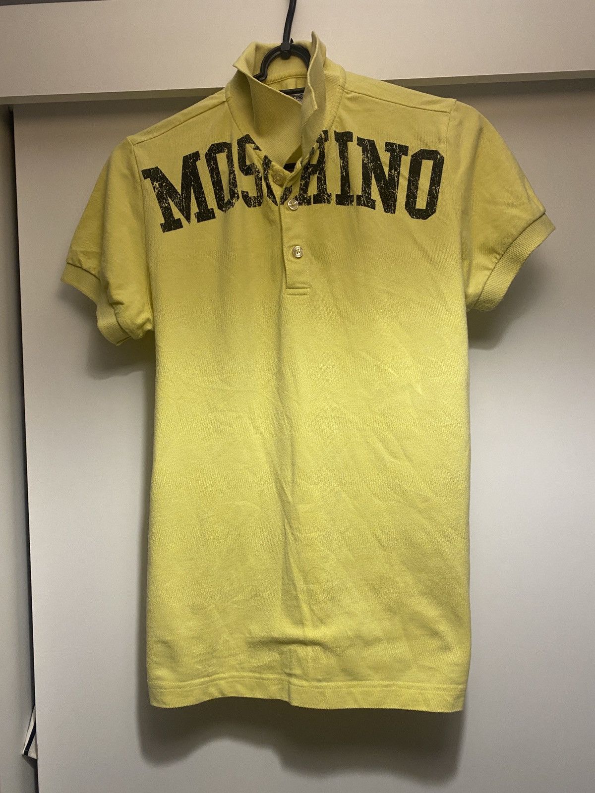 Moschino Moschino big logo drip polo shirt Size US S / EU 44-46 / 1 - 1 Thumbnail