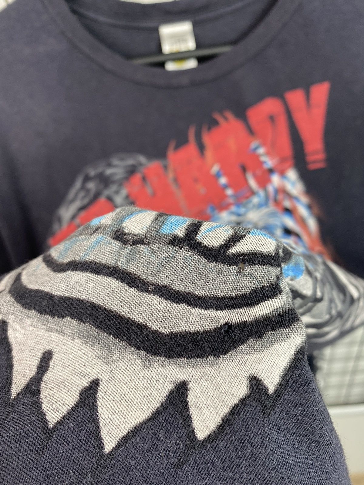 Christian Audigier × Ed Hardy × Vintage Ed Hardy Tiger Print T Shirt Christian Audigier tee Men’s L Size US L / EU 52-54 / 3 - 19 Thumbnail