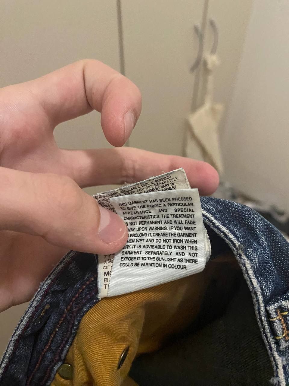 Diesel × Jean × Vintage Vintage diesel denim distressed jeans pants Size US 31 - 20 Thumbnail