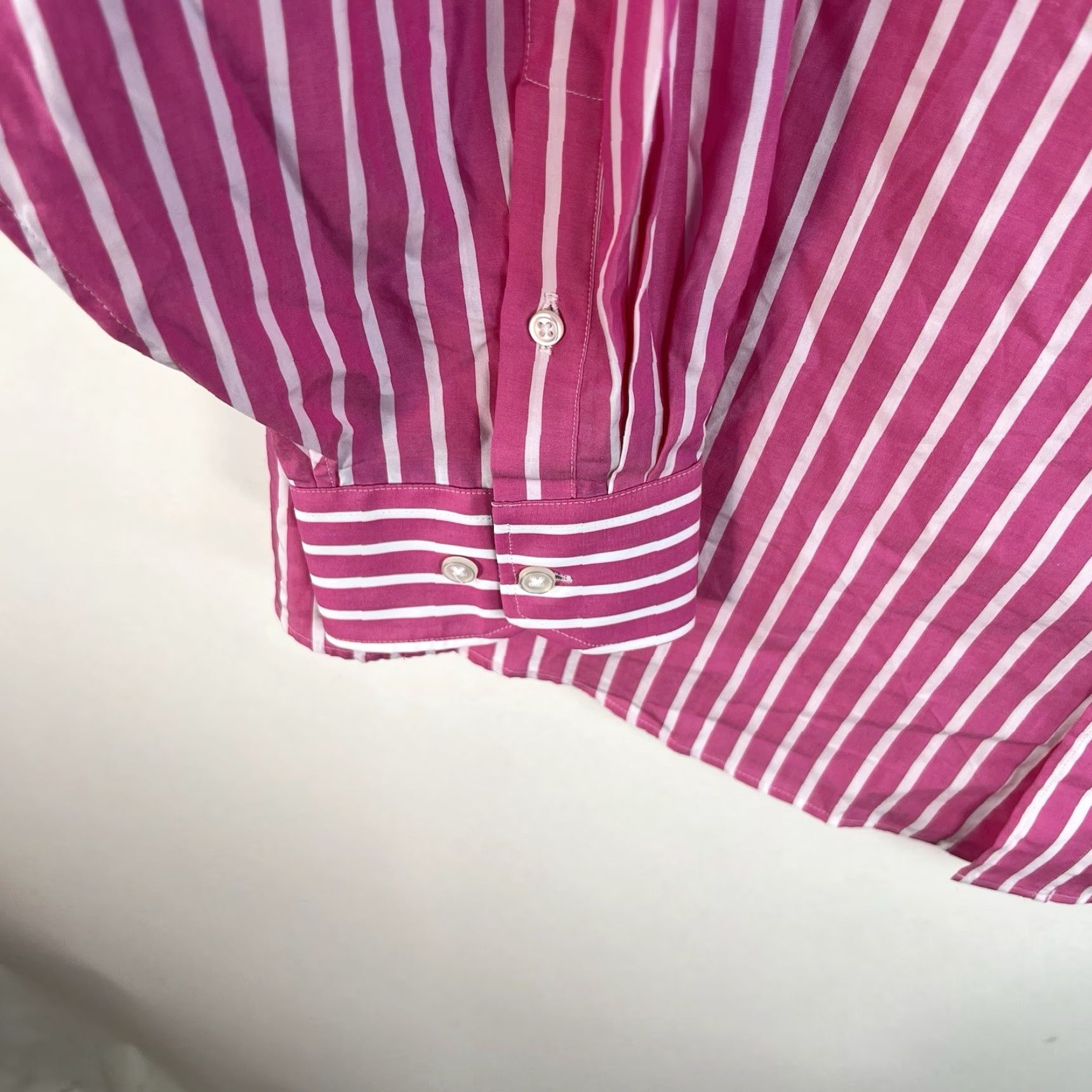 Vintage VINTAGE Bivolino Men’s Shirt Button-Up Casual Long Sleeve 4XL Pink Cotton City Classic Italy Size US XXL / EU 58 / 5 - 4 Thumbnail
