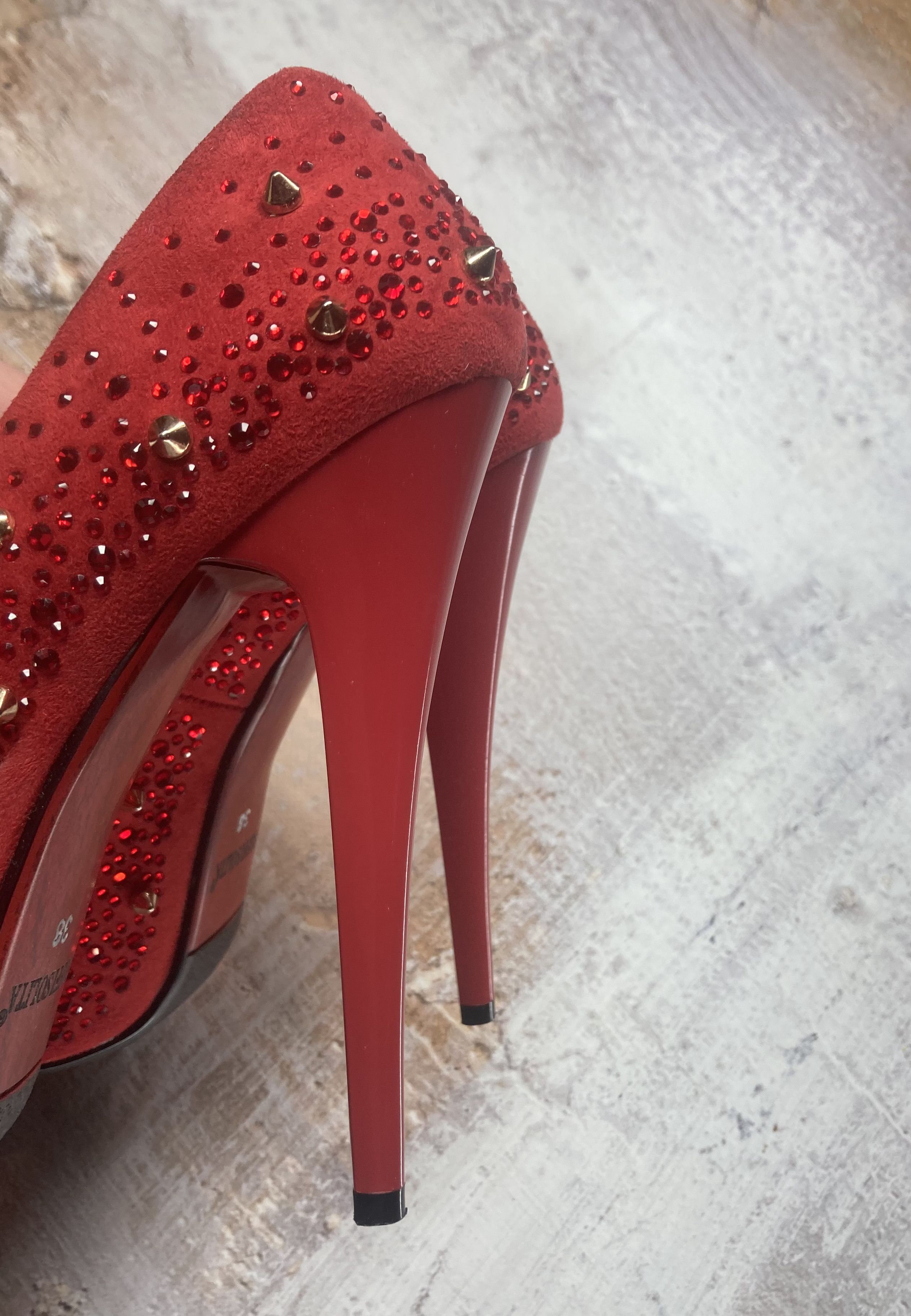 Vintage Vintage Amazing Spikes Heels Shoes Women’s Size 38 Size US 8 / IT 38 - 4 Thumbnail