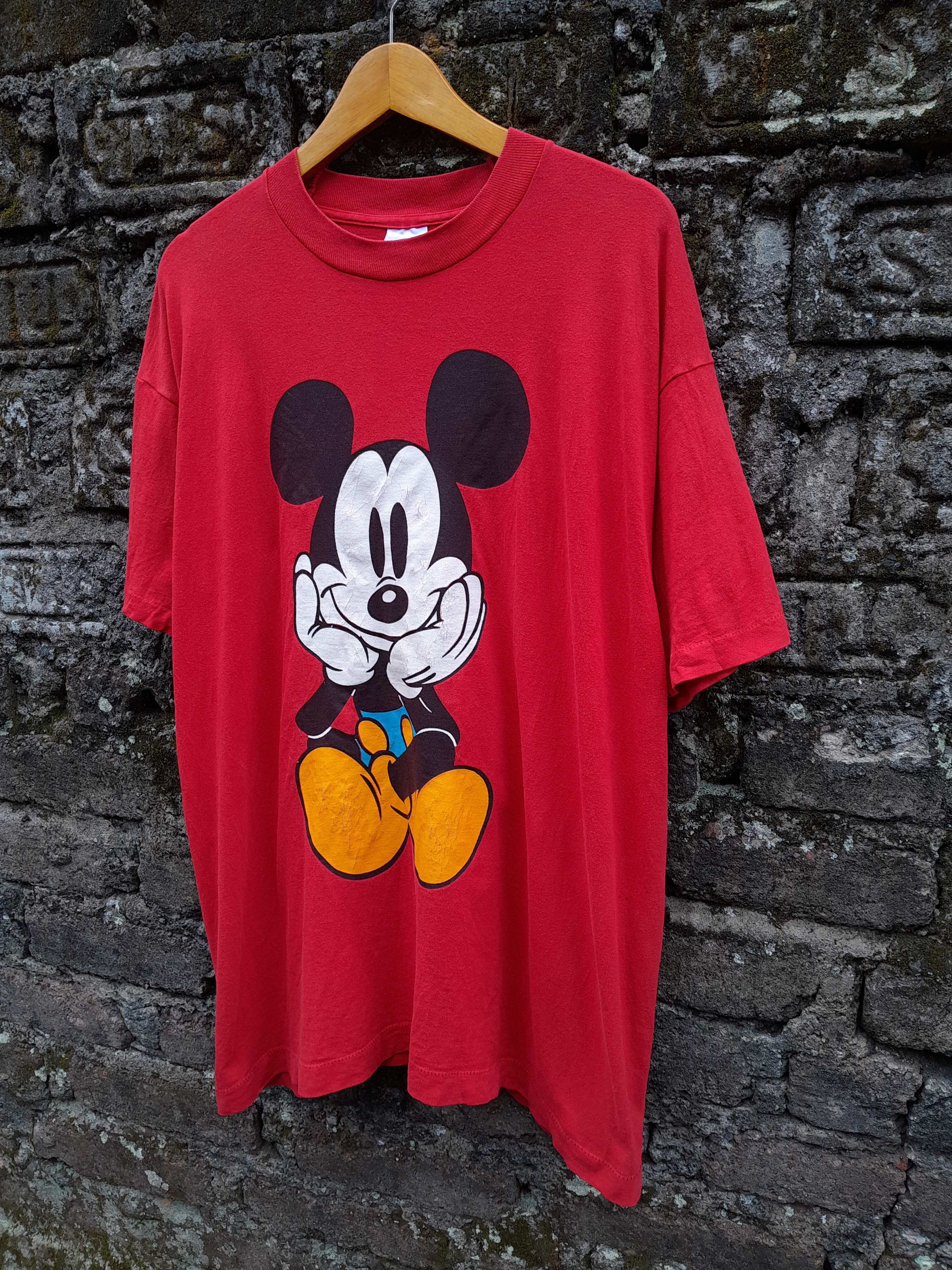 Rap Tees Vintage 90s Streetwear Mickey Mouse tee worn by A$AP ROCKY Size US XL / EU 56 / 4 - 10 Thumbnail