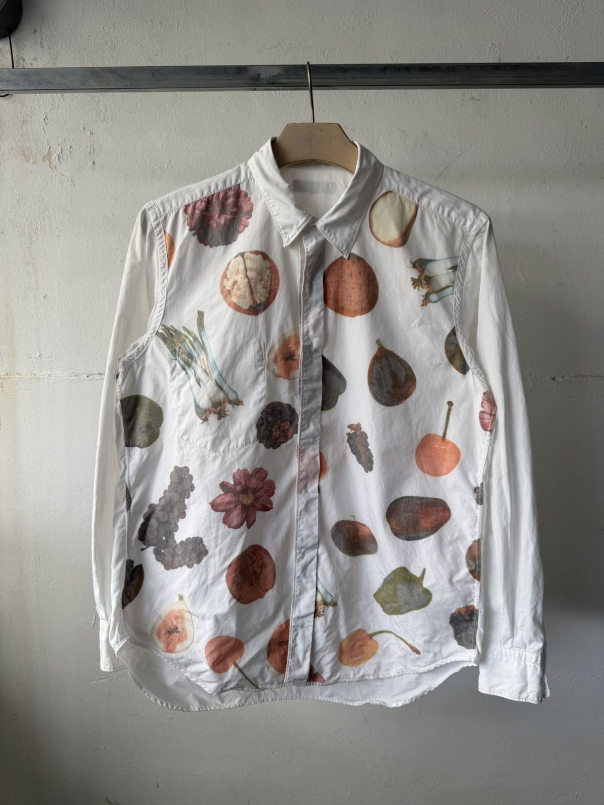 Comme des Garcons SS04 Comme Des Garcons Homme Reverse Potherb Pattern Shirt Size US S / EU 44-46 / 1 - 10 Thumbnail