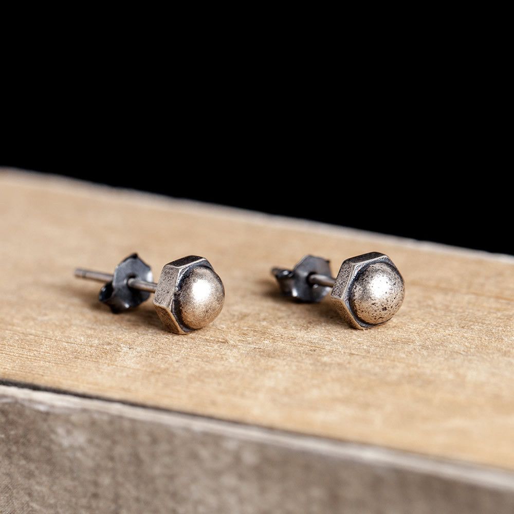 Jewelry Vibe Earrings One Pairs Chrome Jewelry Size ONE SIZE - 1 Thumbnail