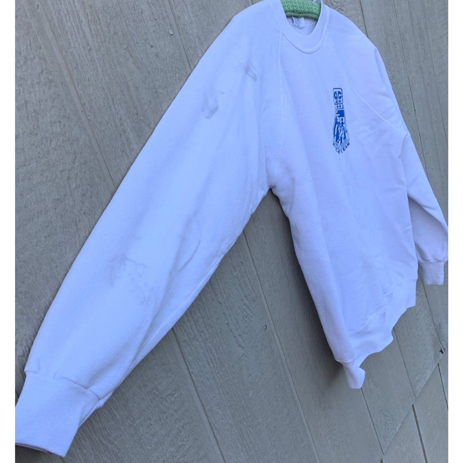 Hanes vintage OKC Ski Club 1992 FSA Flatland Ski Association Race Team sweatshirt Sz L Size US L / EU 52-54 / 3 - 6 Thumbnail