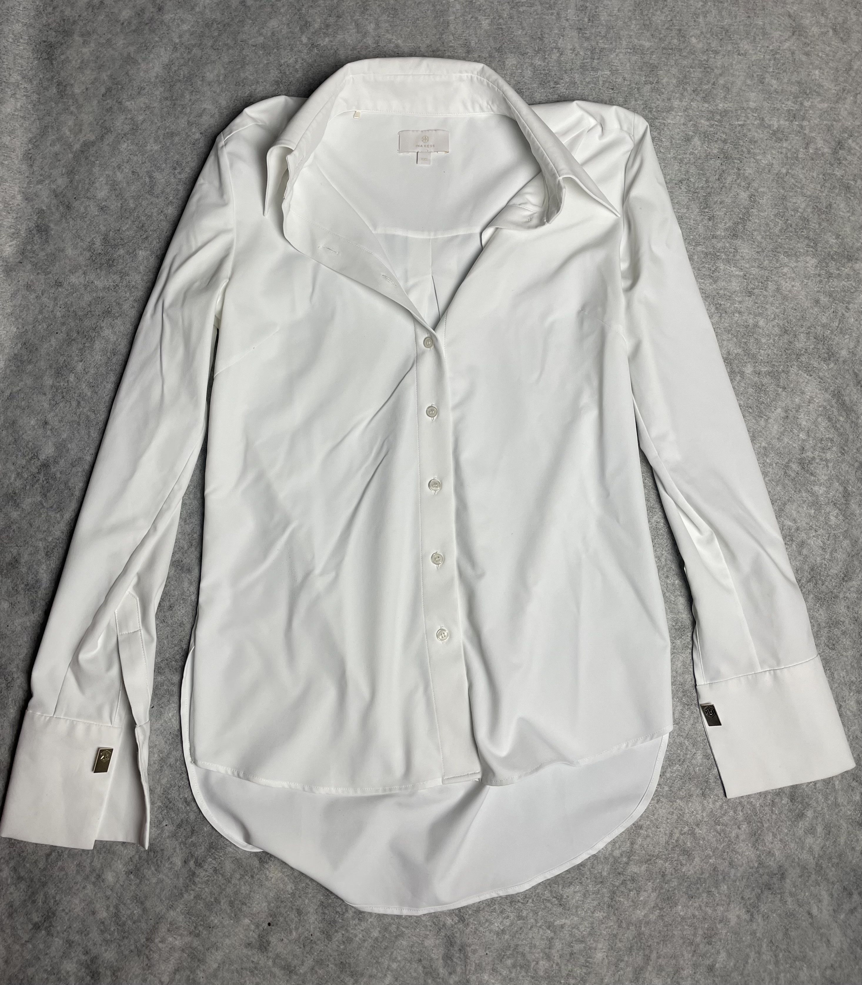 Japanese Brand Ina Kess ORLOV White Shirt Blouse Size XXS/XS Size XS / US 0-2 / IT 36-38 - 9 Thumbnail