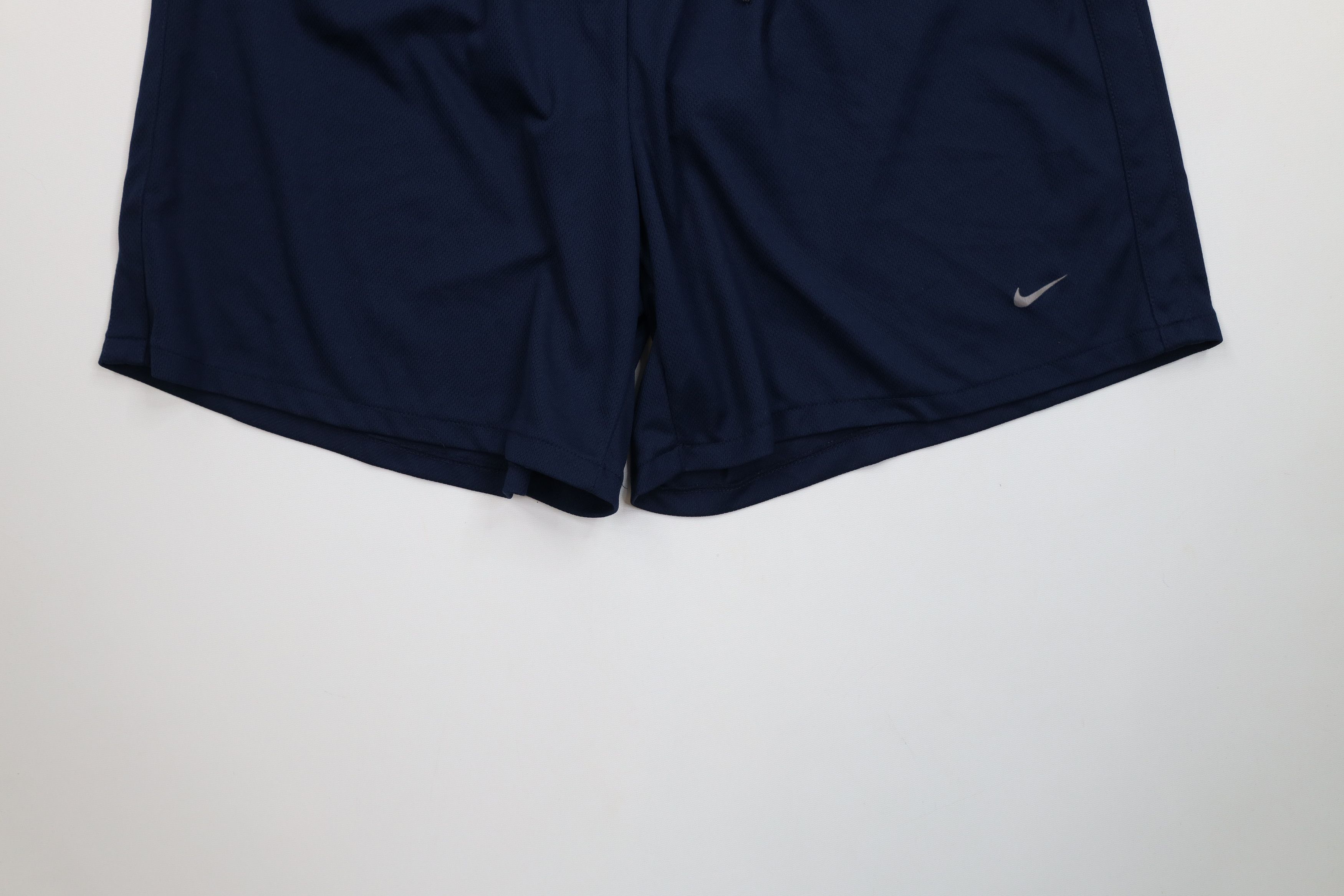 Nike Vintage Nike Scott Mini Swoosh Above Knee Lined Shorts Blue Size US 38 / EU 54 - 4 Thumbnail