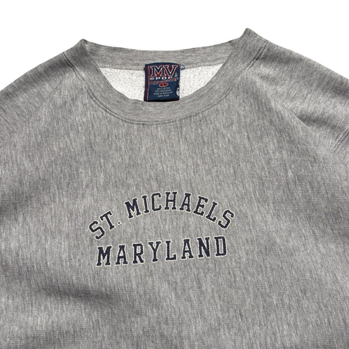 Other Vintage 90s MV Sport Reverse Weave St Micheal Sweatshirt L Size US L / EU 52-54 / 3 - 2 Thumbnail