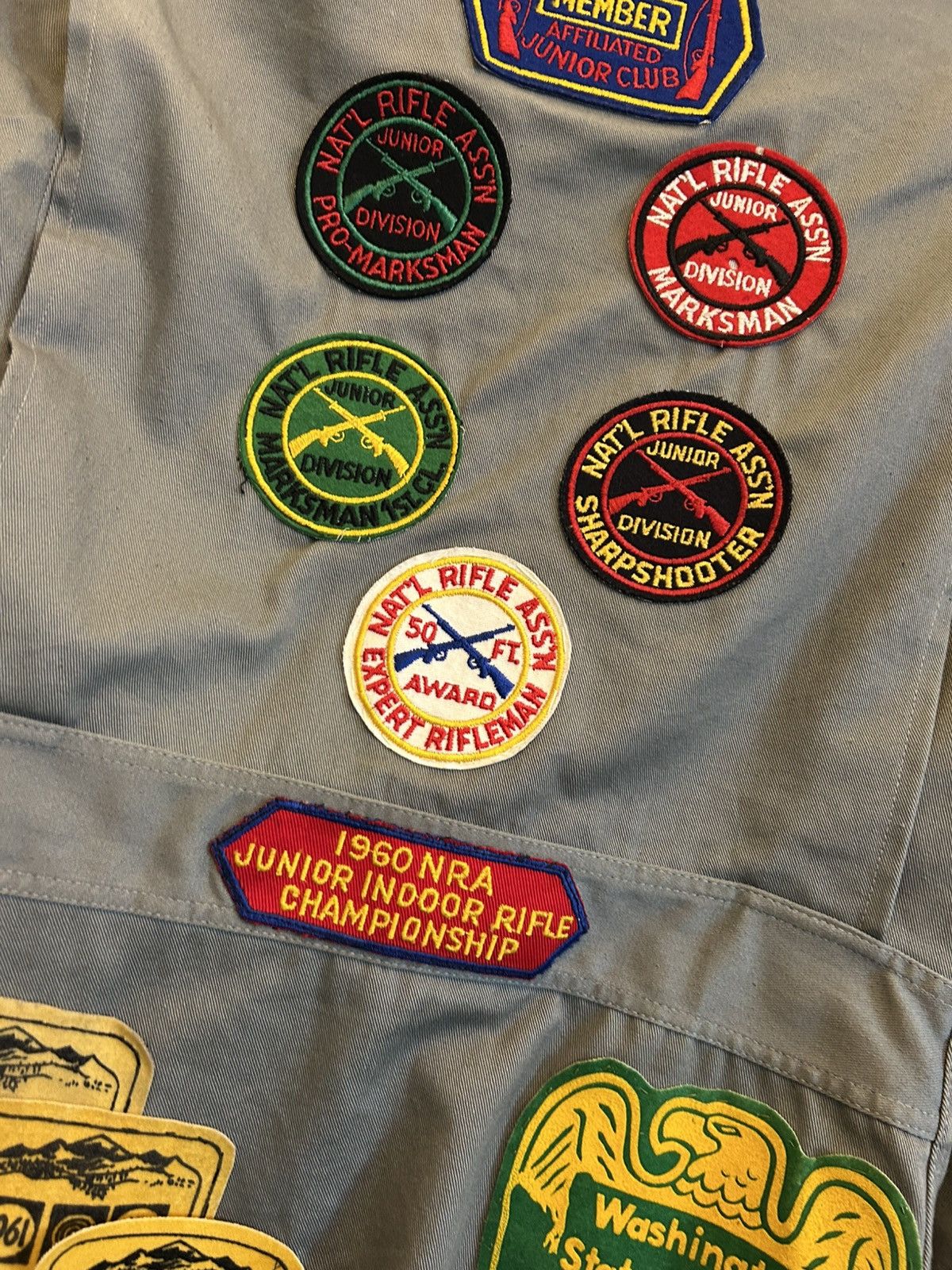 Vintage Vintage 1960s hunting patch jacket Size US L / EU 52-54 / 3 - 4 Thumbnail