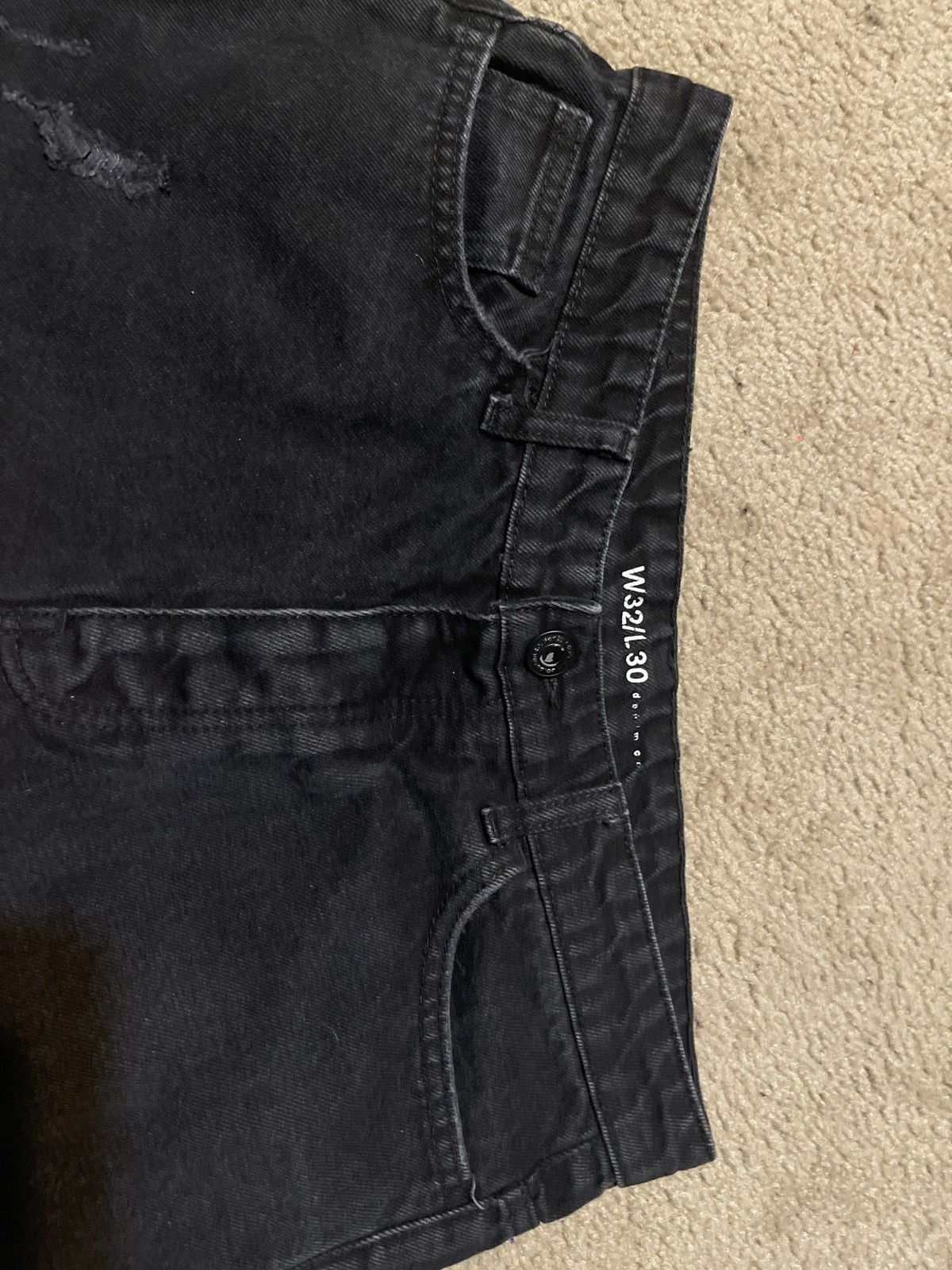 Other Baggy black jeans Size US 32 / EU 48 - 2 Thumbnail