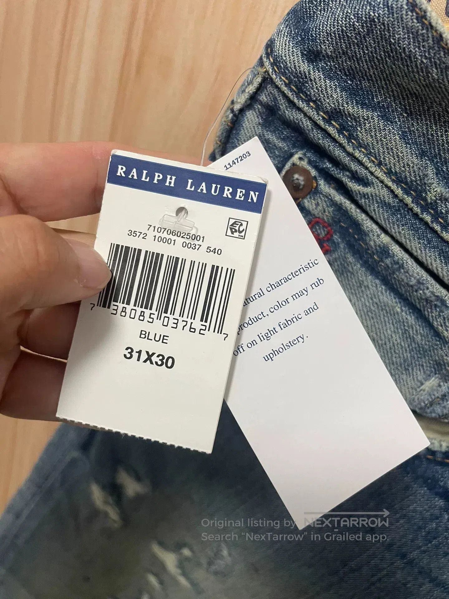 Polo Ralph Lauren Polo Ralph Lauren Patchwork Jeans. Size US 31 - 7 Thumbnail