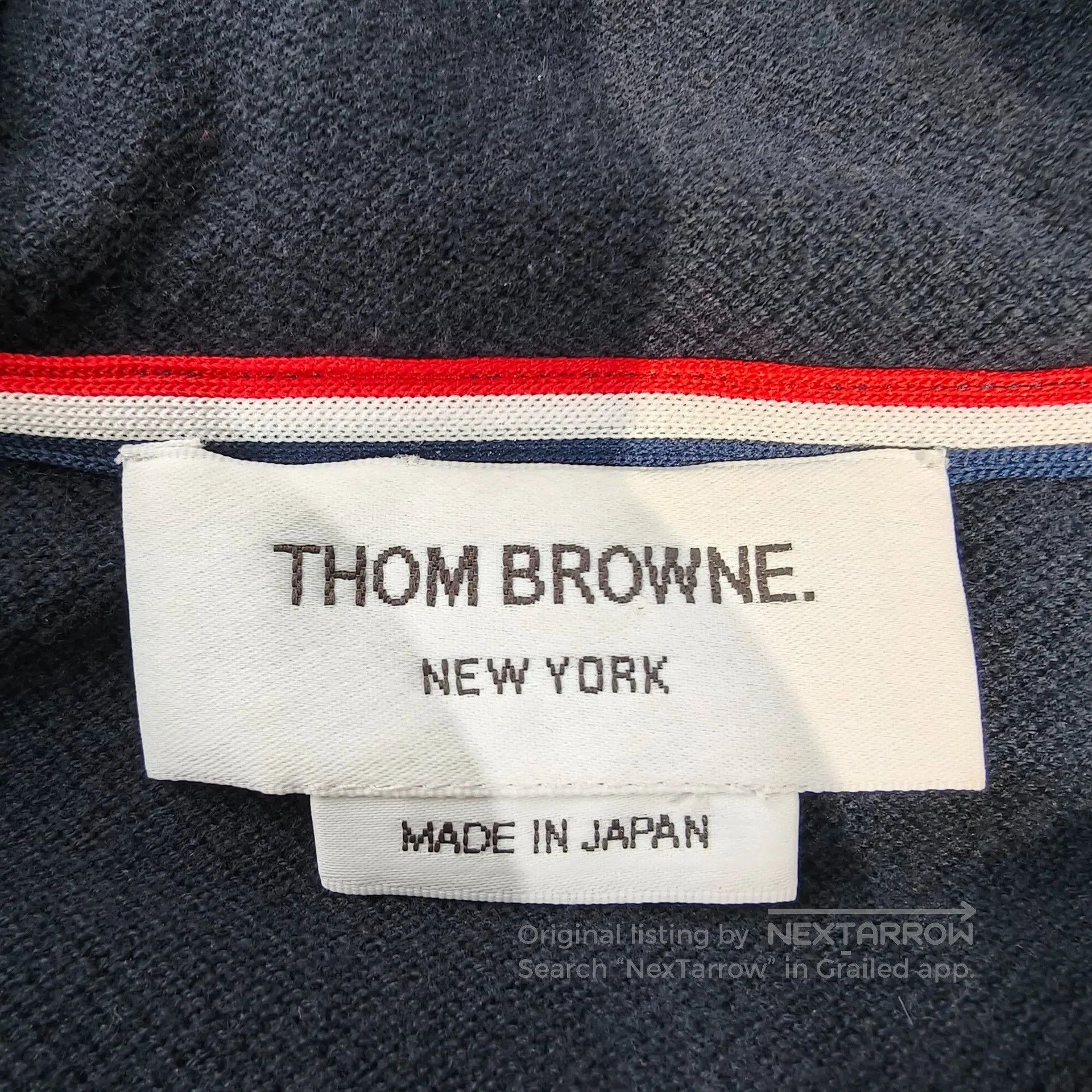 Thom Browne Thom Browne Gray Blue Hooded Jacket. Size US M / EU 48-50 / 2 - 3 Thumbnail