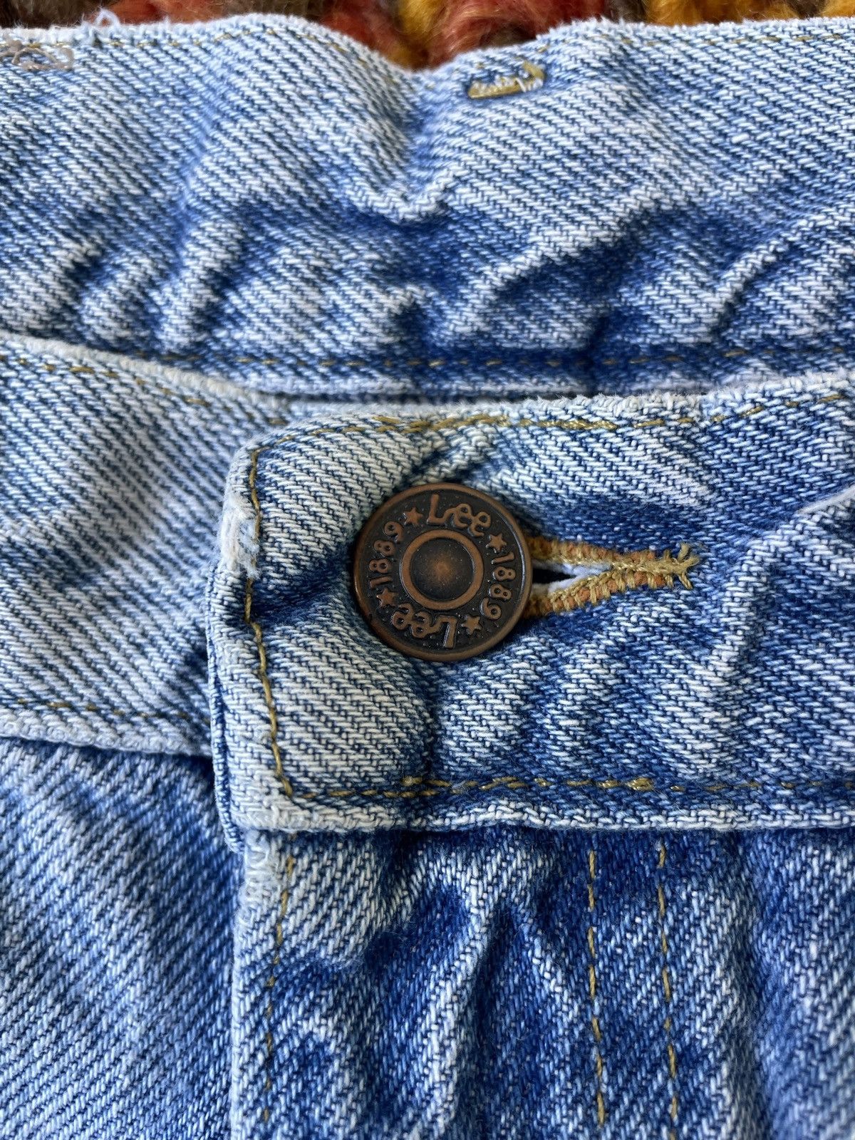 Lee Vintage Late 90s Straight Cut Size US 29 - 4 Thumbnail