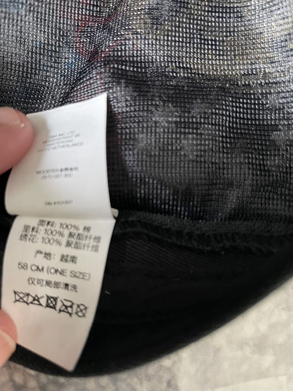 Supreme Supreme AOI Embroidered Camp Cap "Black" Size ONE SIZE - 9 Thumbnail