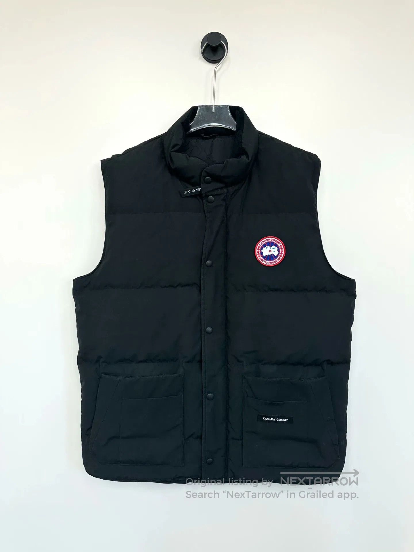 Canada Goose Canada Goose Black Chest Badge Puffer Vest| Size US XL / EU 56 / 4 - 1 Thumbnail