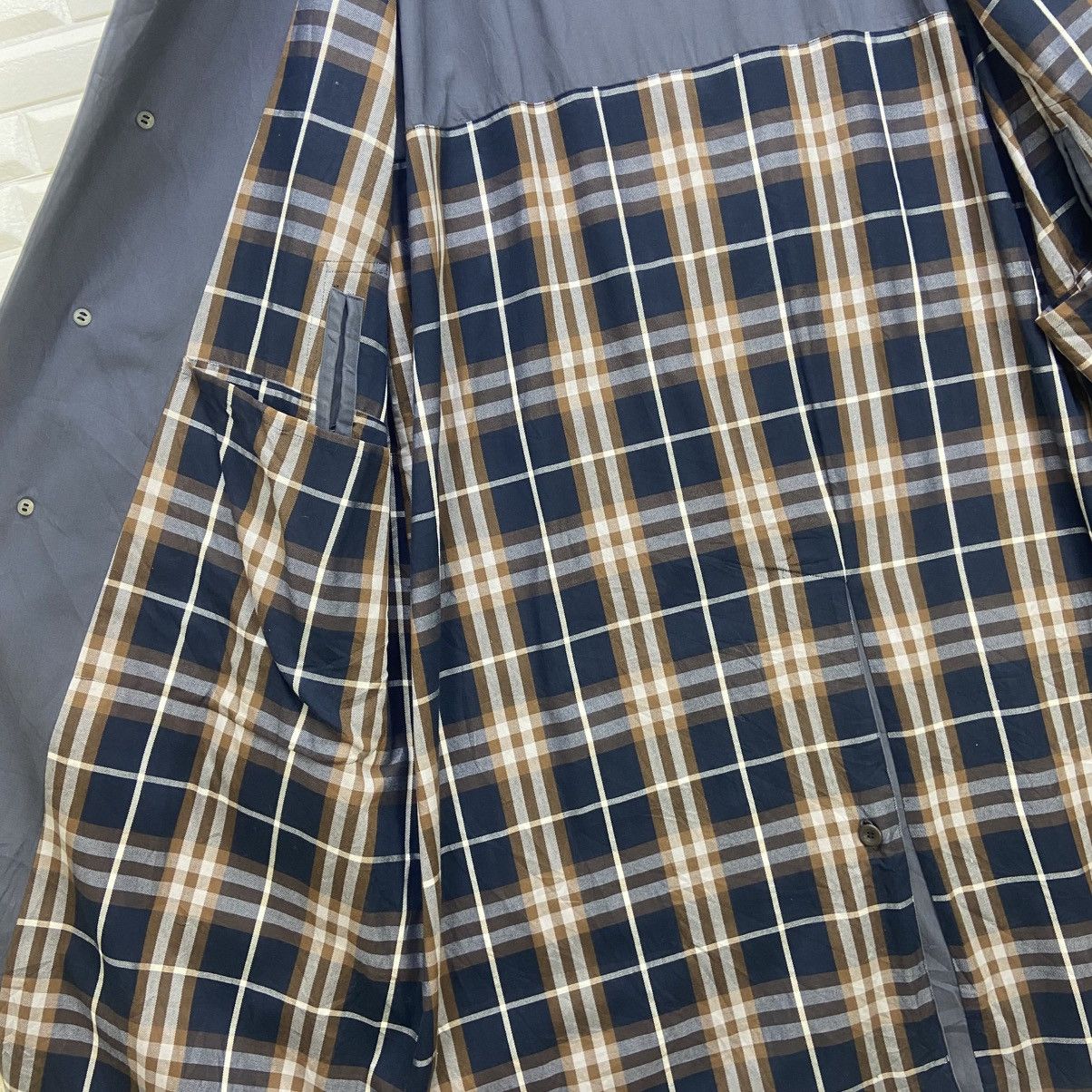 Burberry Prorsum Vintage Burberry’s Prorsum Nova Check Trench Coat Size US M / EU 48-50 / 2 - 12 Thumbnail