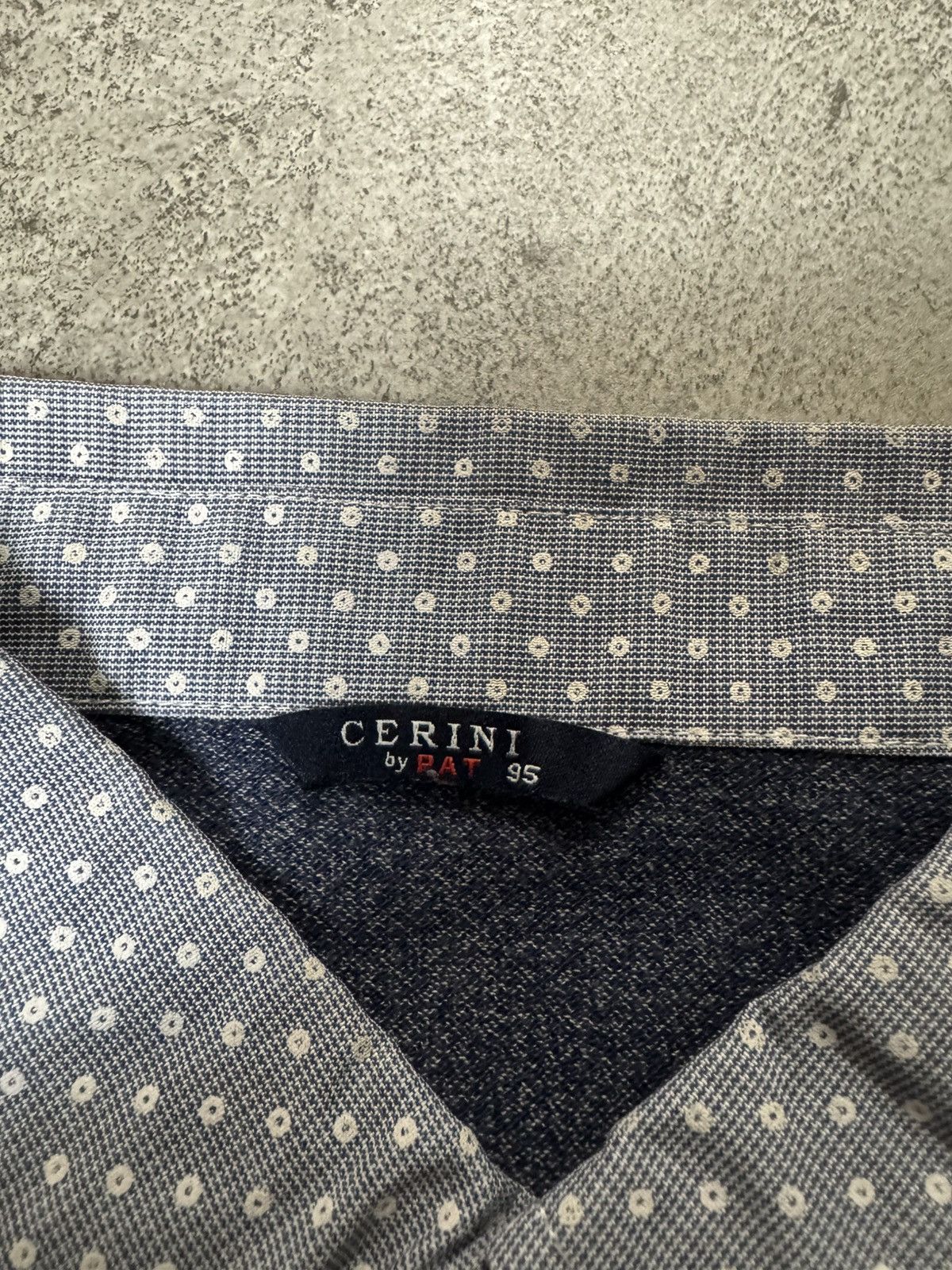 Japanese Brand CERINI BY PAT DOUBLE LAYER STRIPED LONGSLEEVE Size US M / EU 48-50 / 2 - 6 Thumbnail