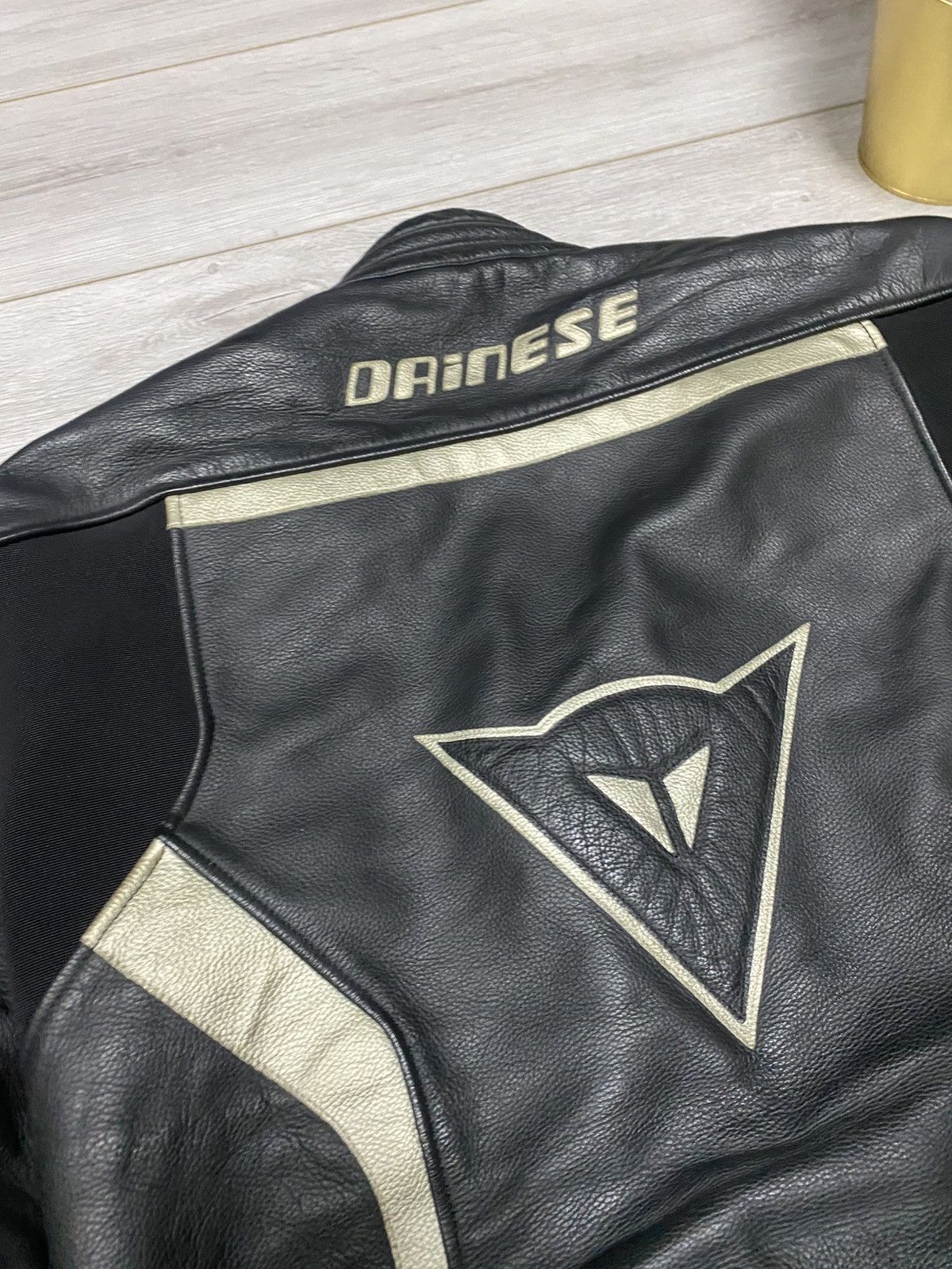 Dainese Dainese protection insulated big logo leather moto jacket Size US M / EU 48-50 / 2 - 10 Thumbnail