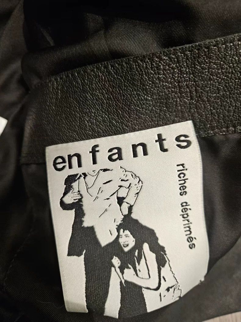 Enfants Riches Deprimes Enfants Riches Deprimes 23 FW Black Smoke House Leather jac Size US M / EU 48-50 / 2 - 5 Thumbnail