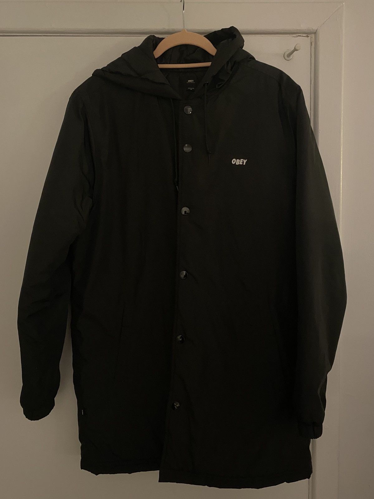 Obey Obey x Black Rain Jacket Grailed