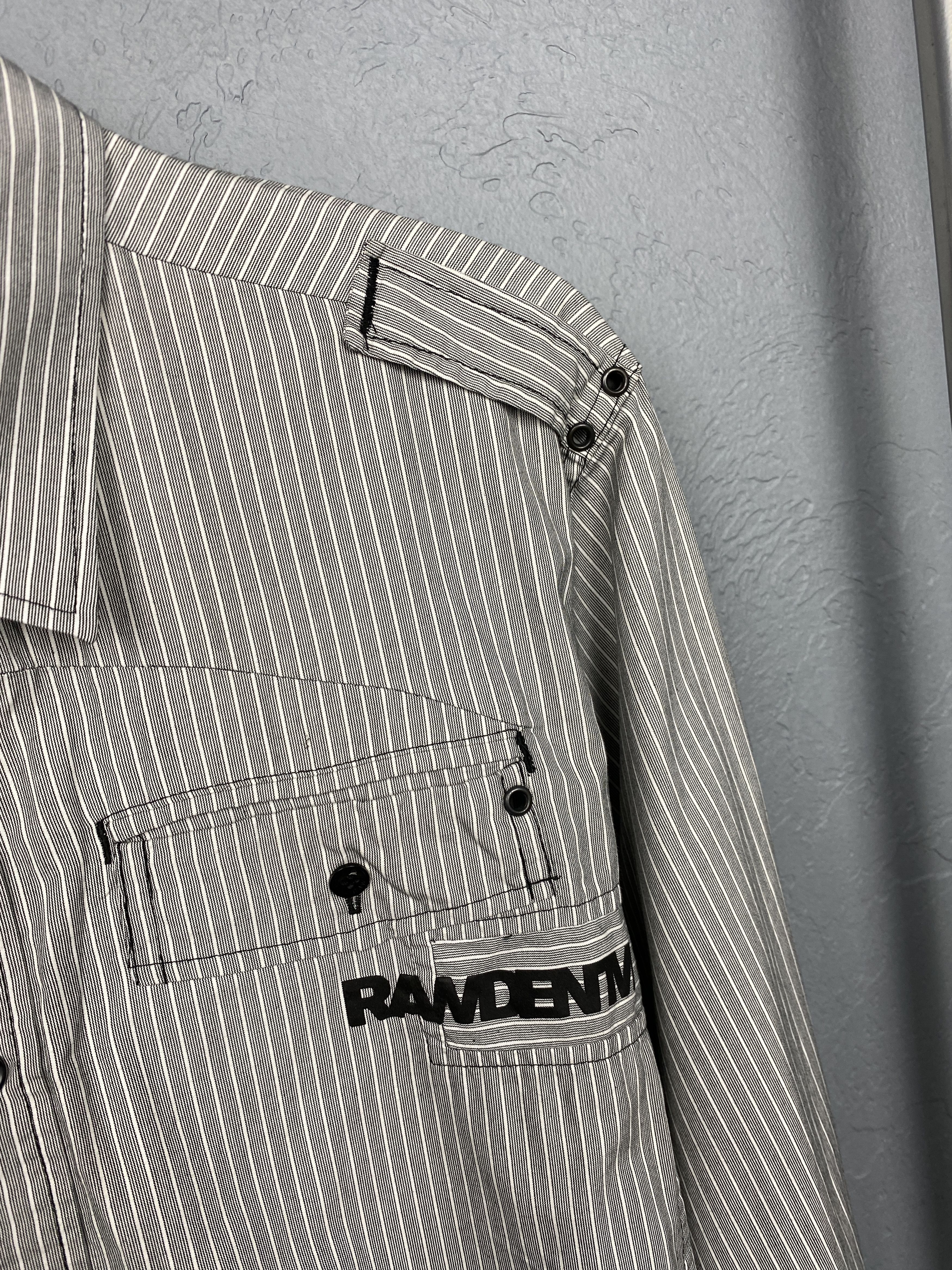 G-Star G Star Raw Vintage Mens Striped Long Sleeve Shirt Size US L / EU 52-54 / 3 - 3 Thumbnail