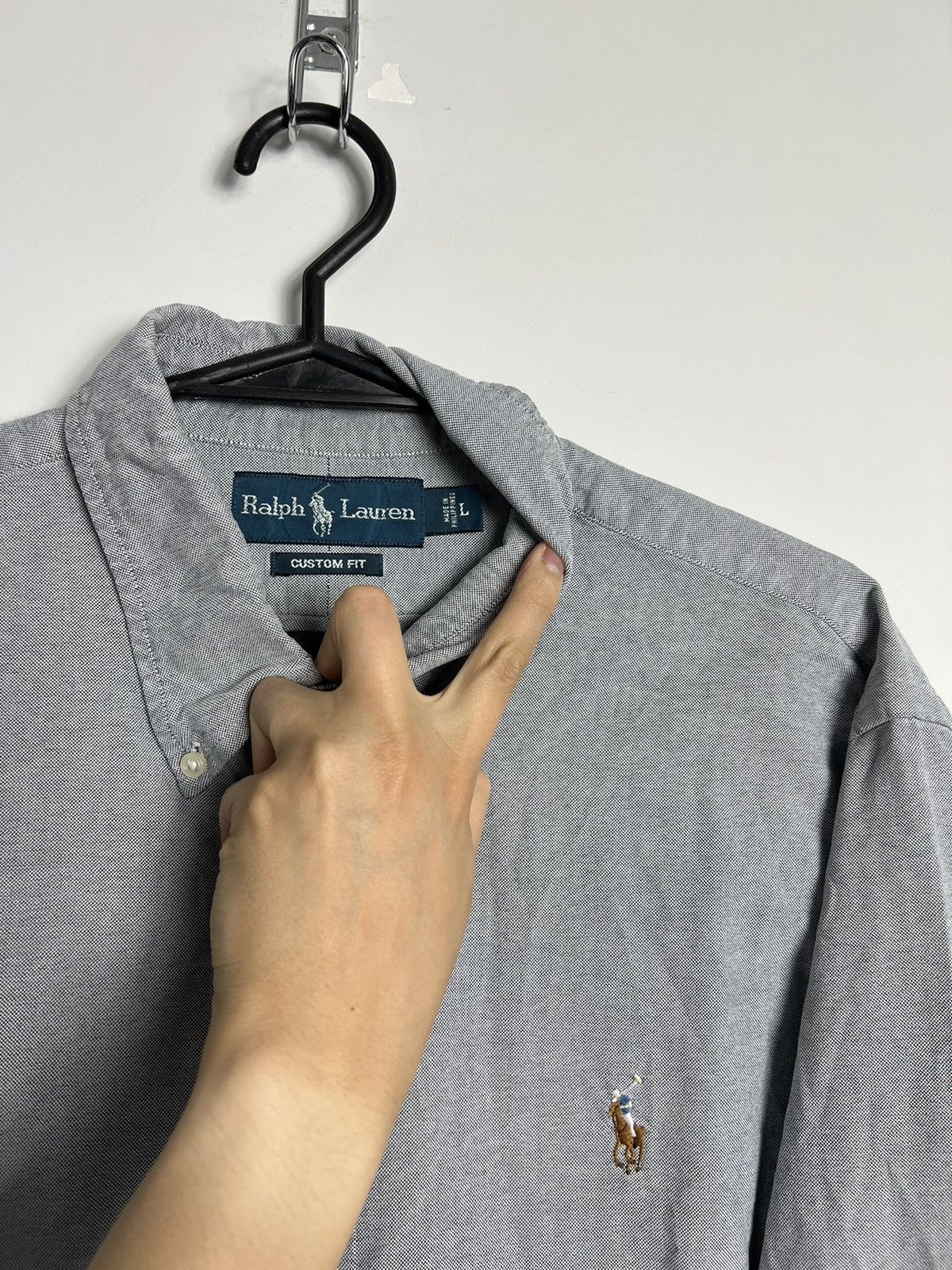 Polo Ralph Lauren Shirt Polo Ralph Lauren Custom Fit Size US L / EU 52-54 / 3 - 2 Thumbnail
