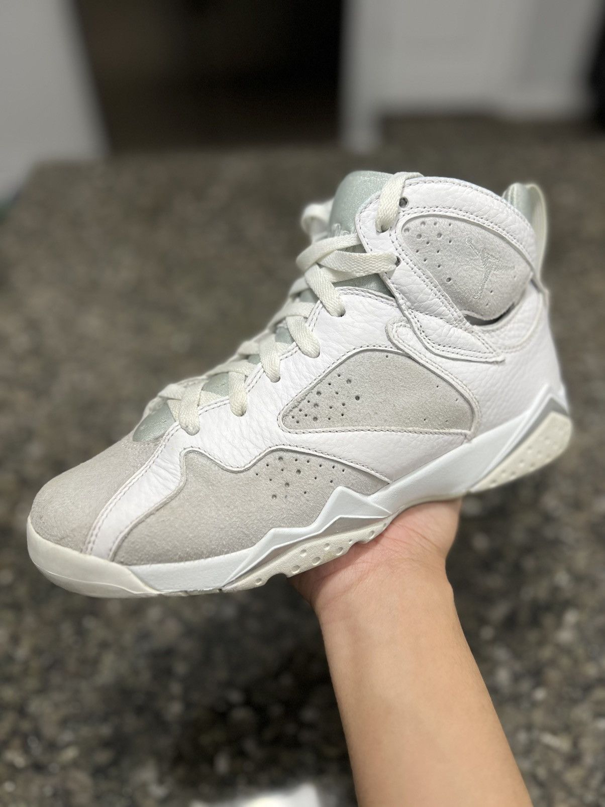 NIKE AIR JORDAN 7 RETRO PURE MONEY ナイキ Air Jordan 7 Retro Pure Money - Size 12 886551664942| eBay