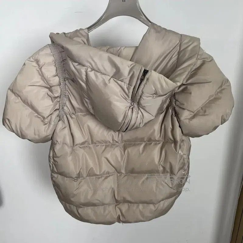 Miu Miu Miu Miu Women's Light Beige Down Jacket . Size L / US 10 / IT 46 - 2 Thumbnail