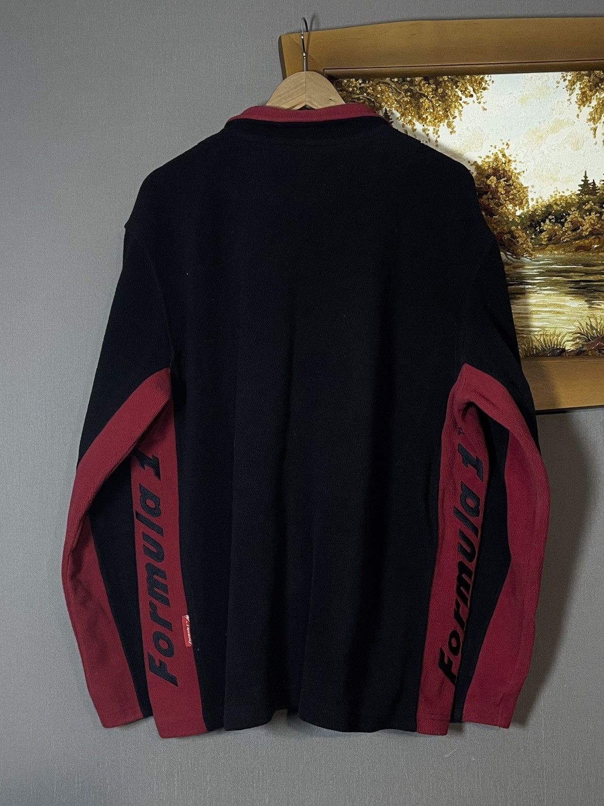 Formula 1 Vintage Formula Uno F1 Racing Fleece Jacket 1/4 Zip Size US XL / EU 56 / 4 - 7 Thumbnail