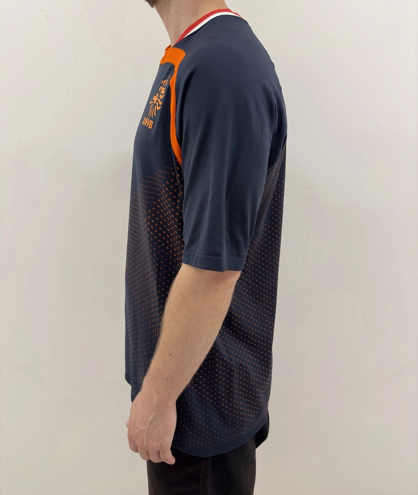 Nike National Netherlands 2008 2009 Training Jersey Soccer Size US L / EU 52-54 / 3 - 5 Thumbnail