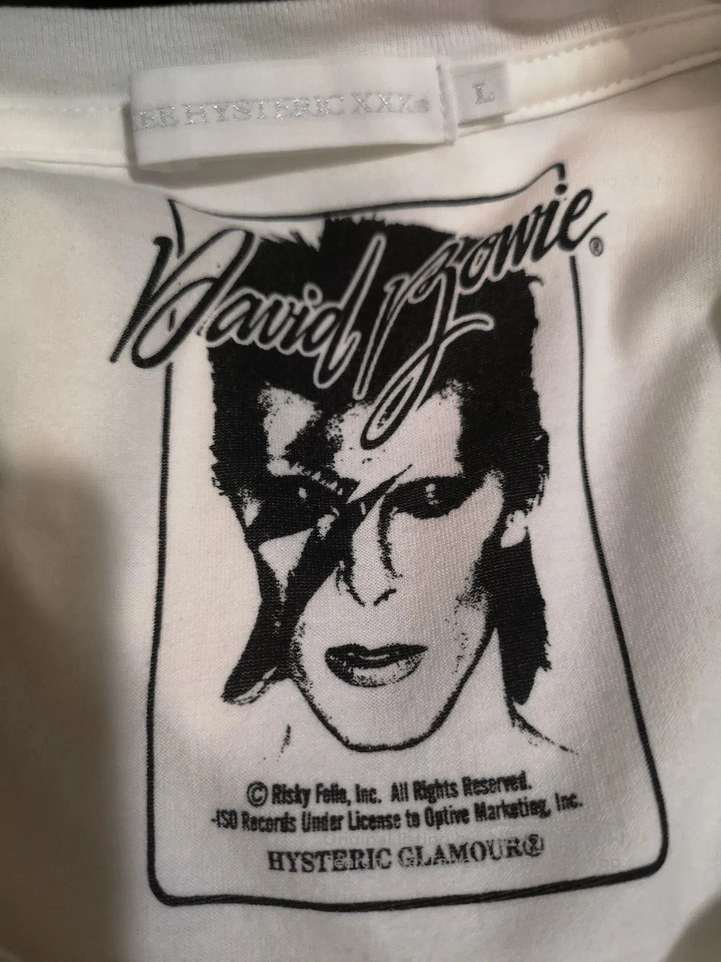 Hysteric Glamour david bowie graphic t. Size US L / EU 52-54 / 3 - 4 Thumbnail