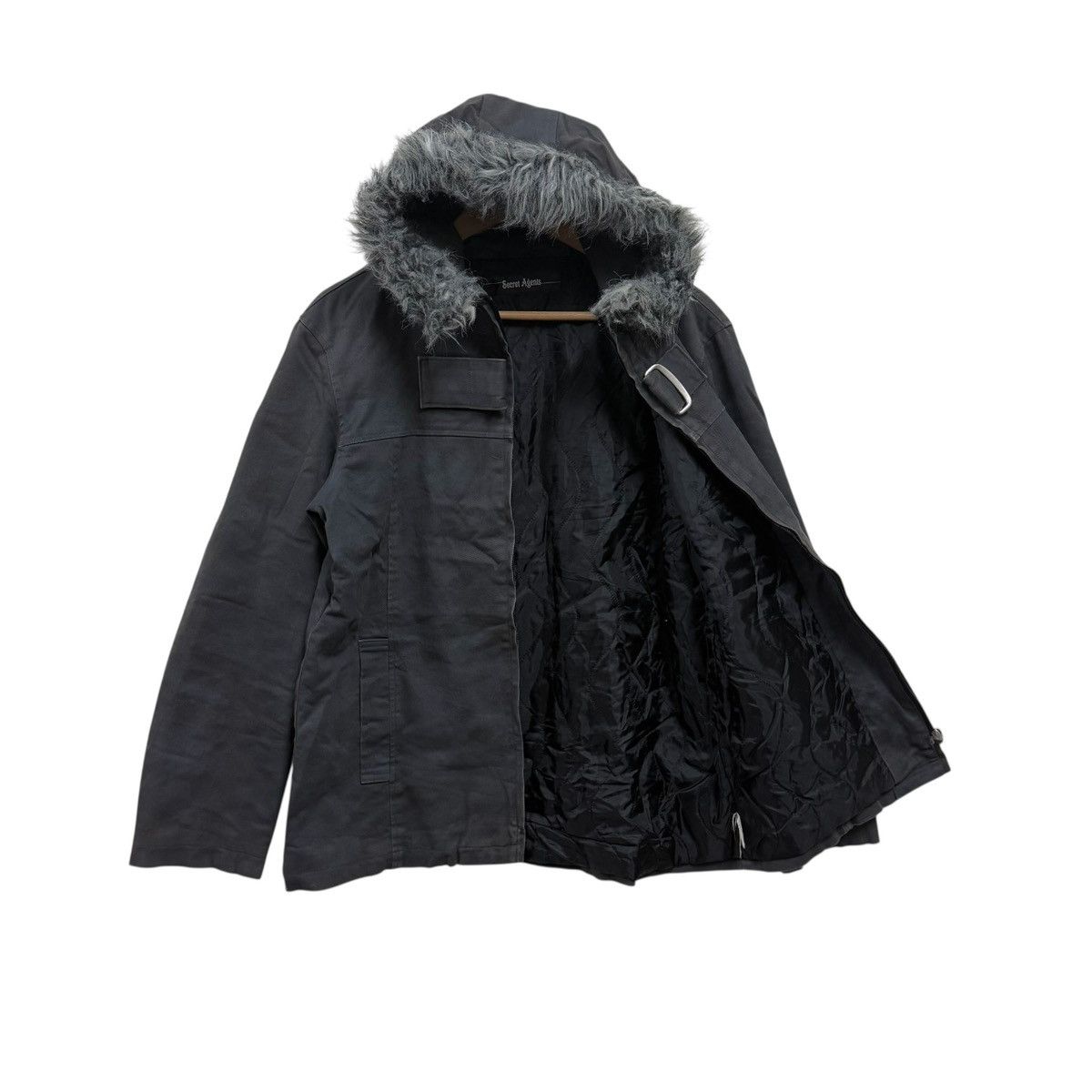 If Six Was Nine Secret Agents Fur Hoodie Jacket vkei style Size US L / EU 52-54 / 3 - 2 Thumbnail