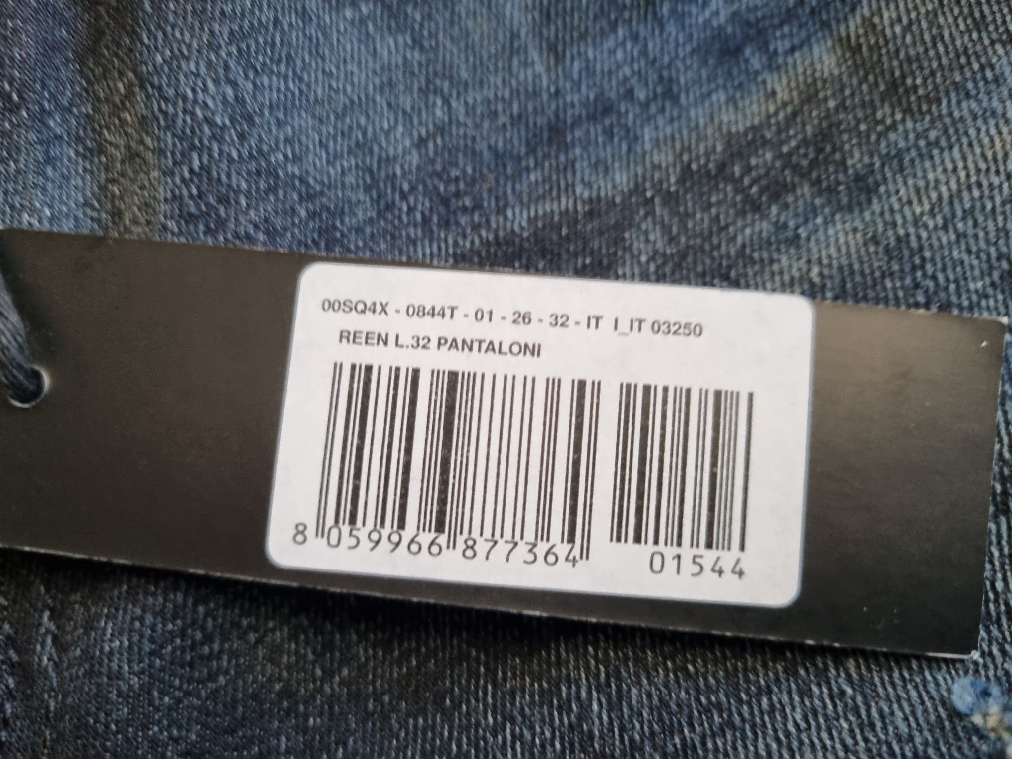 Diesel Diesel Reen 0844T Stretch Jeans 26X32 Size 26" / US 2 / IT 38 - 12 Thumbnail