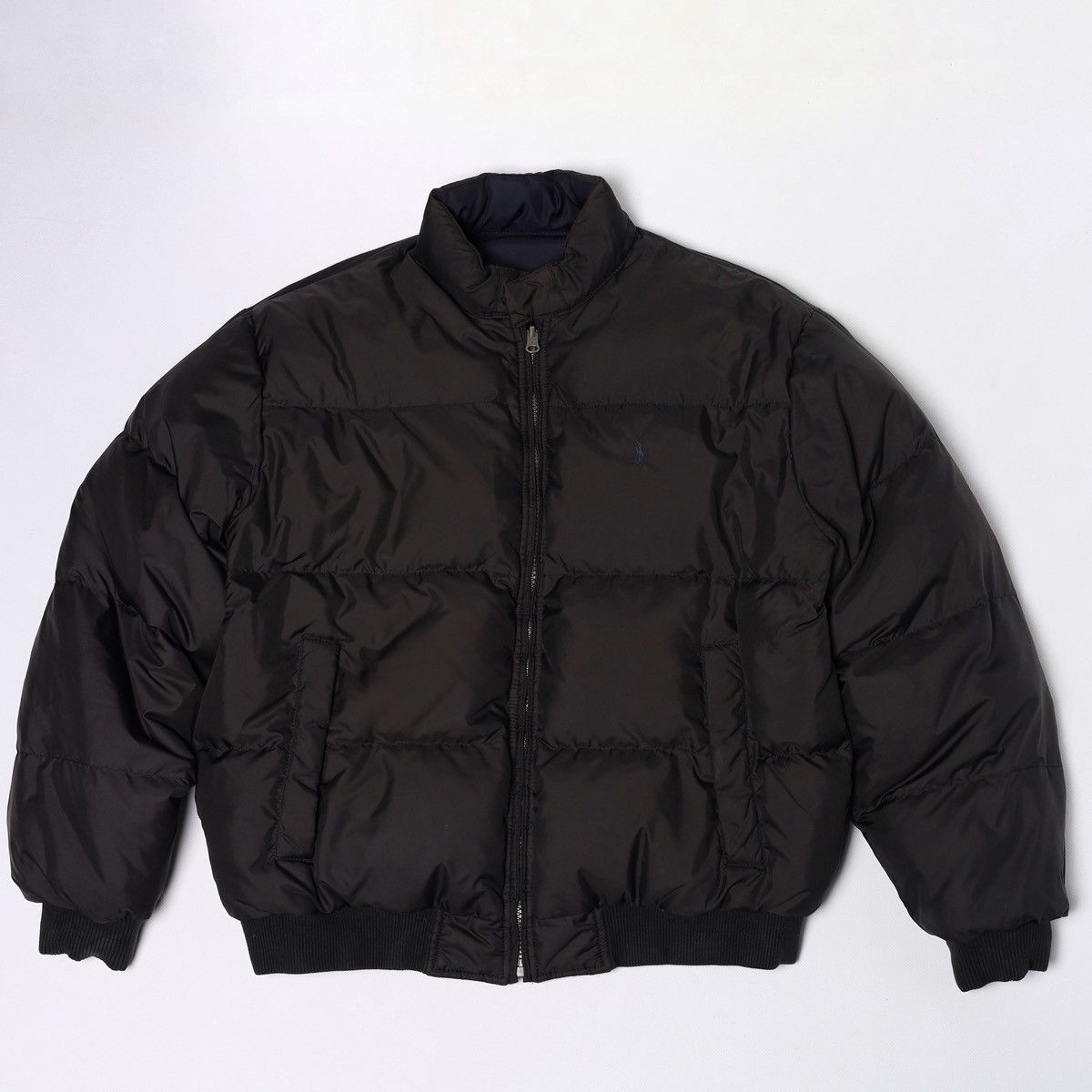 Polo Ralph Lauren Polo Ralph Lauren Reversible Nylon Bomber Down Jacket Navy Size US L / EU 52-54 / 3 - 2 Thumbnail