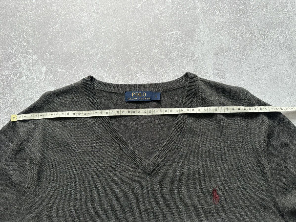 Polo Ralph Lauren × Vintage Sweater Polo Ralph Lauren Vintage size L V-neck Size US L / EU 52-54 / 3 - 8 Thumbnail