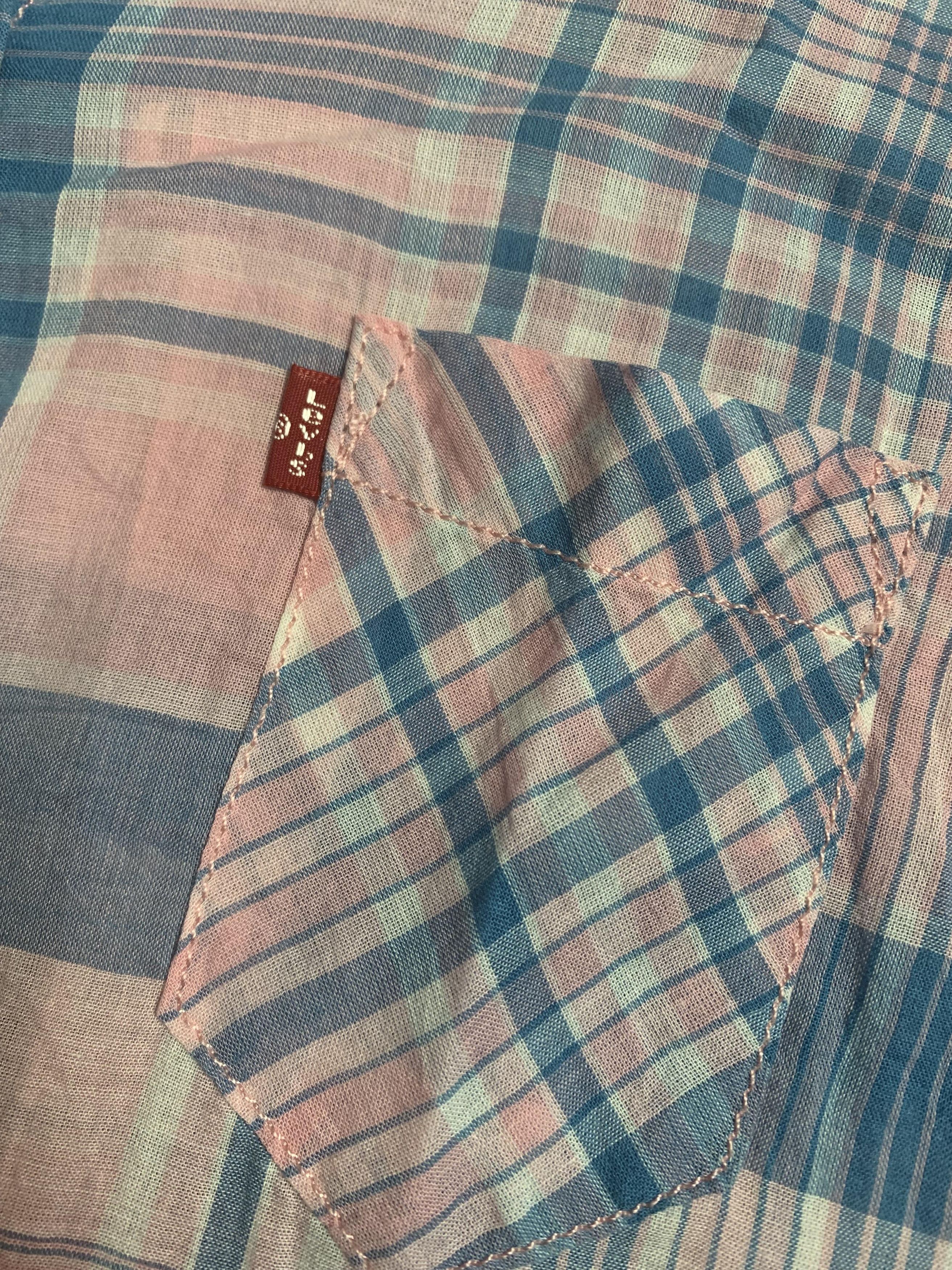 Levi's Women Levis Shirt Red Tab Flannel Size S / US 4 / IT 40 - 3 Thumbnail