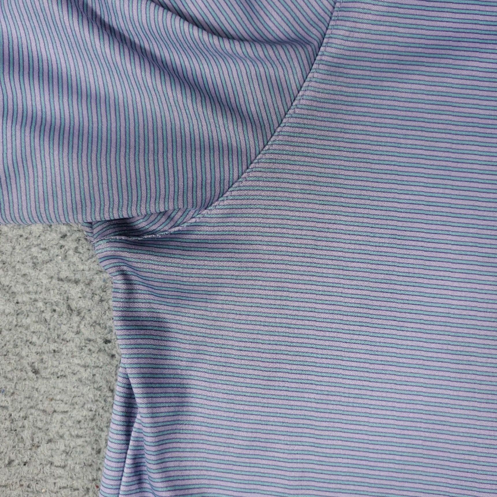 Vintage Greg Norman Polo Shirt Mens XL Blue Striped Polo Shirt XL Mens Blue Striped Golf Casual Short Sleeve Polo Shirt Size US XL / EU 56 / 4 - 3 Thumbnail