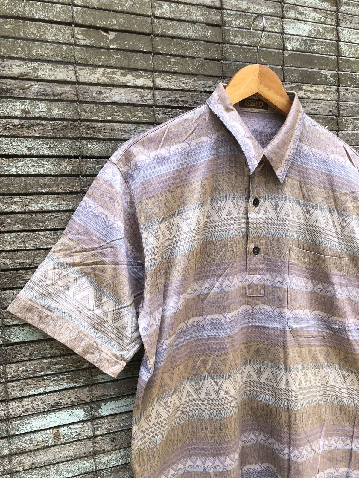 Dior Vntage 90s Aramis Single Pocket Polo Shirt Size US L / EU 52-54 / 3 - 5 Thumbnail