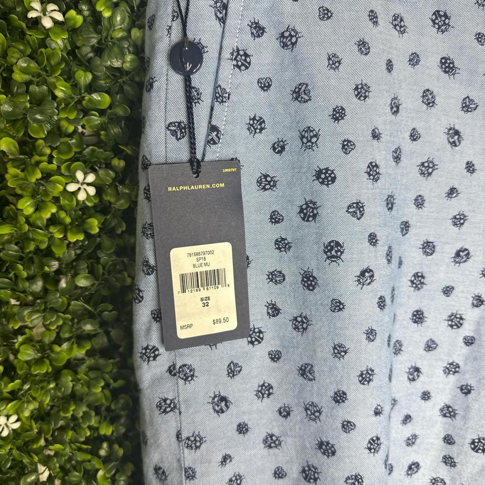 Polo Ralph Lauren Blue and white polo ralph Size US 32 / EU 48 - 4 Thumbnail