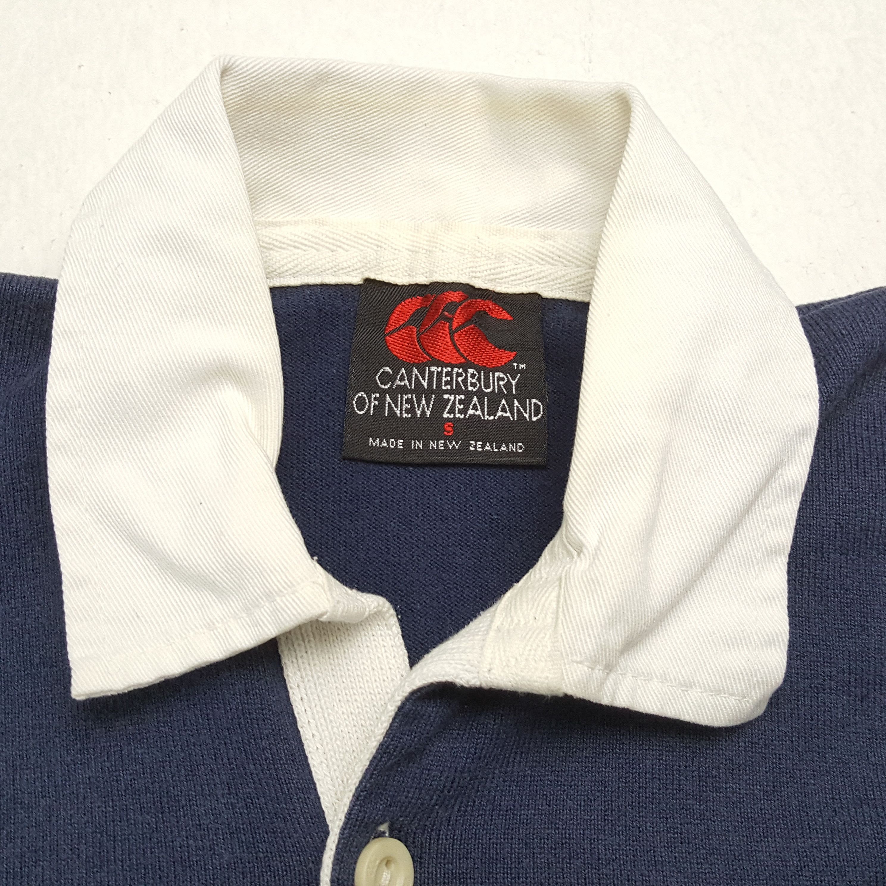 Canterbury of New Zealand × Vintage Vintage CANTERBURRY of NEW ZEALAND Rugby Jersey Style Polos Size US S / EU 44-46 / 1 - 6 Thumbnail