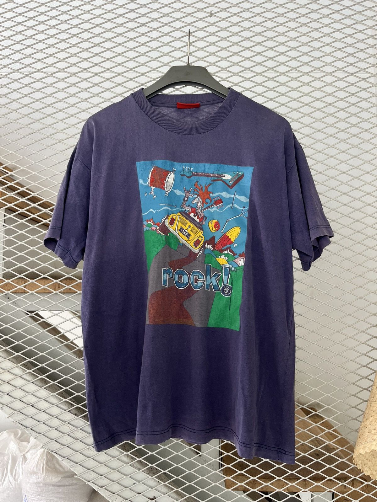 Kappa × Vintage Vintage Rock ! Art collection ROBE DI KAPPA T-shirt Size US XL / EU 56 / 4 - 2 Thumbnail