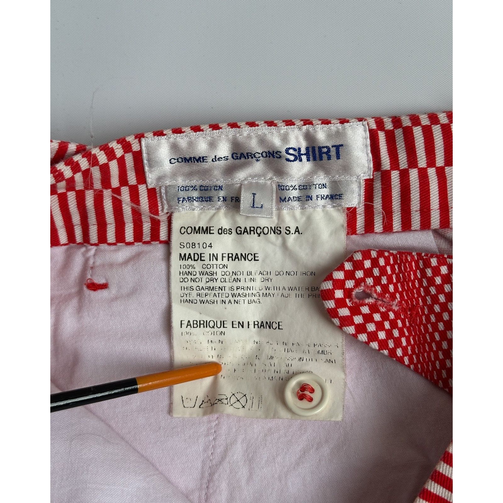 Comme des Garcons Comme des Garcons SHIRT Trompe L'oeil Pants Size US 33 - 4 Thumbnail