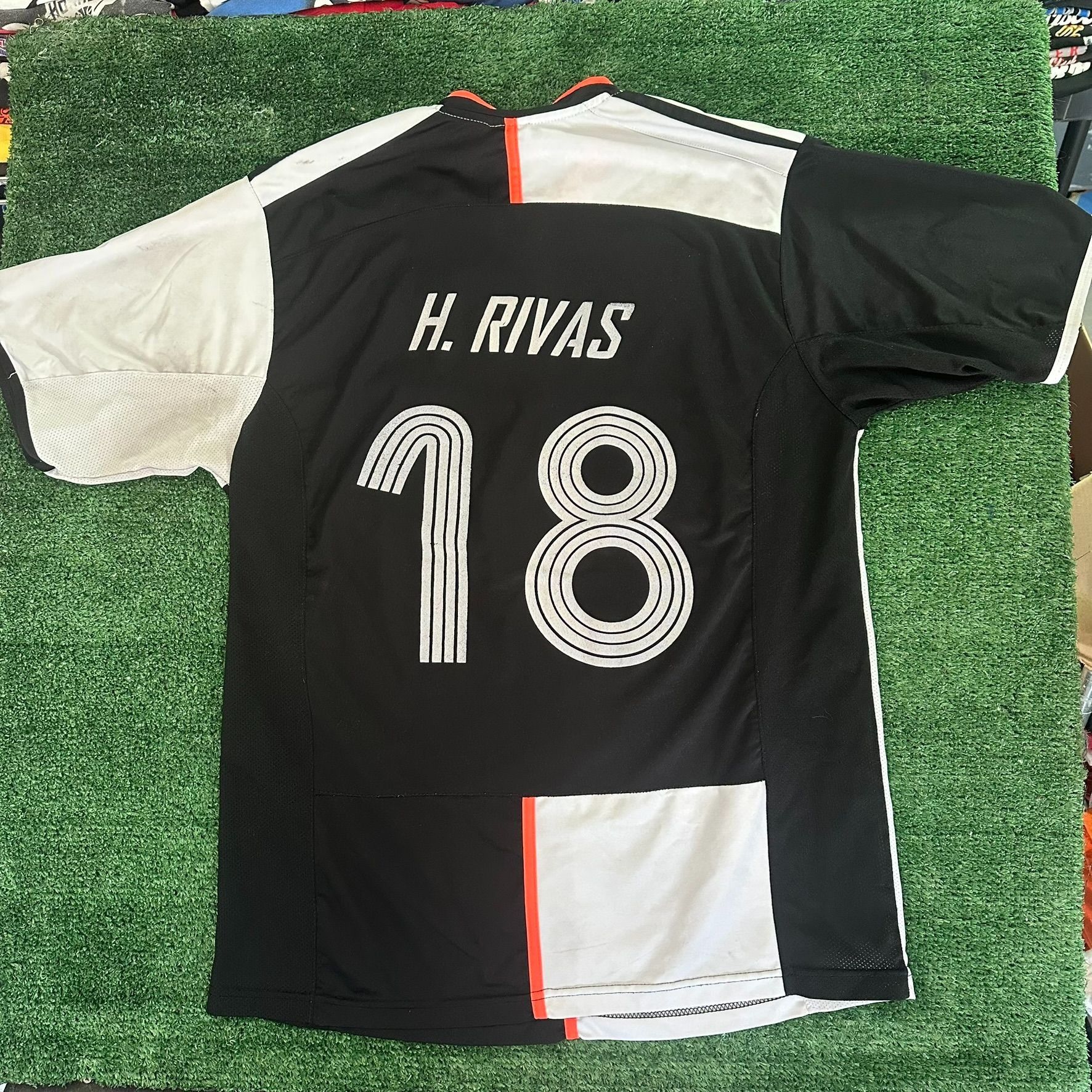 Adidas Juventus FC 2019 2020 Home Jersey Soccer Football Kit Rivas Size US L / EU 52-54 / 3 - 4 Thumbnail