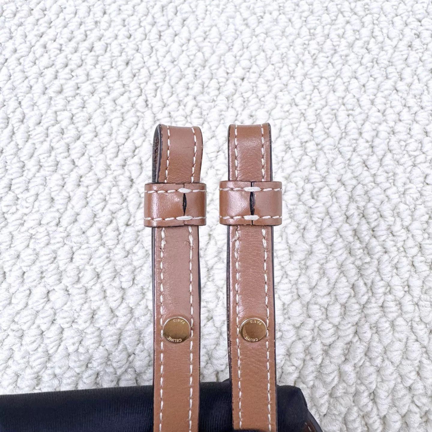 Celine Celine Cabas Triomphe Monogram Full Logo Piano Mini Tote Size ONE SIZE - 7 Thumbnail