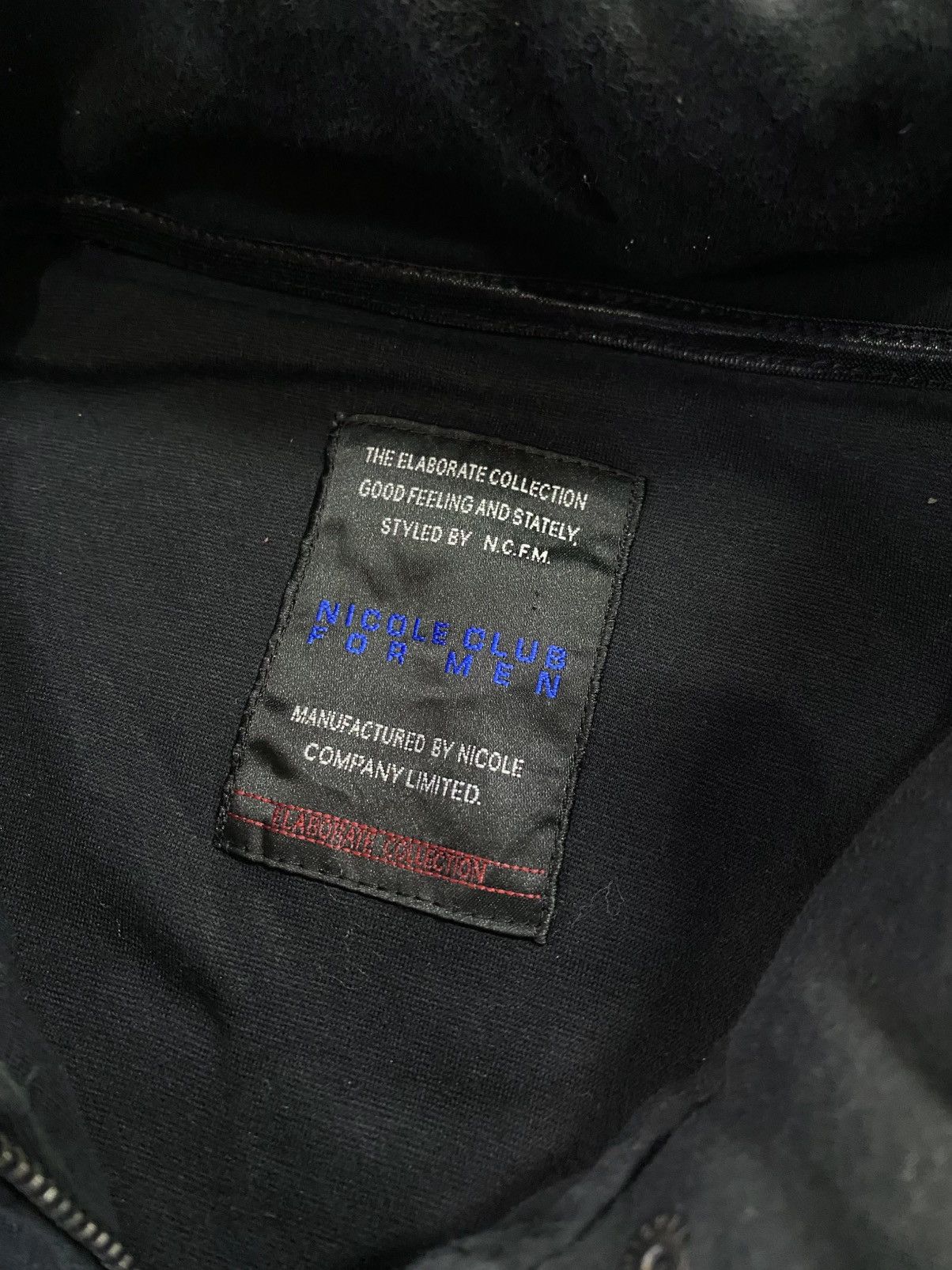 Nicole Club Nicole club for men double zipper pacth hoodie Size US M / EU 48-50 / 2 - 5 Thumbnail