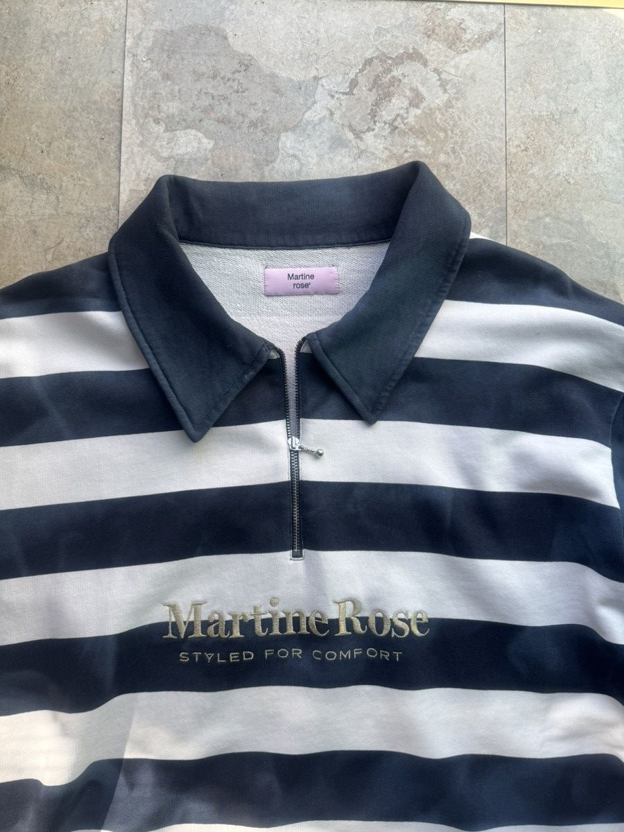 Martine Rose Martine Rose Logo Polo Sweatshirt Size US M / EU 48-50 / 2 - 3 Thumbnail