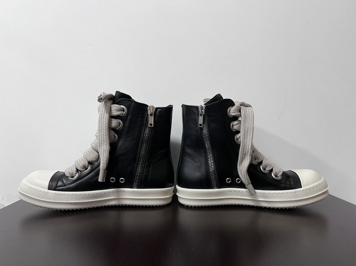 Rick Owens Rick Owens SS23 EDFU Leather Jumbo Laces Sneakers New 40 Size US 7 / EU 40 - 7 Thumbnail