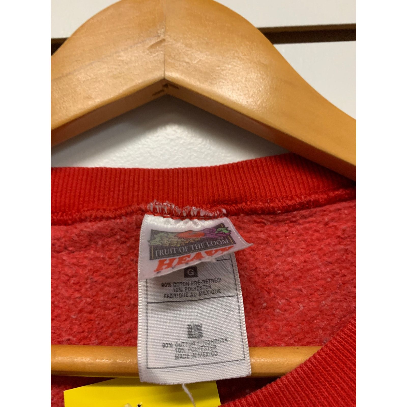 Fruit Of The Loom Wisconsin Badgers 2000 rose bowl Sweatshirt size Large Size US L / EU 52-54 / 3 - 4 Thumbnail