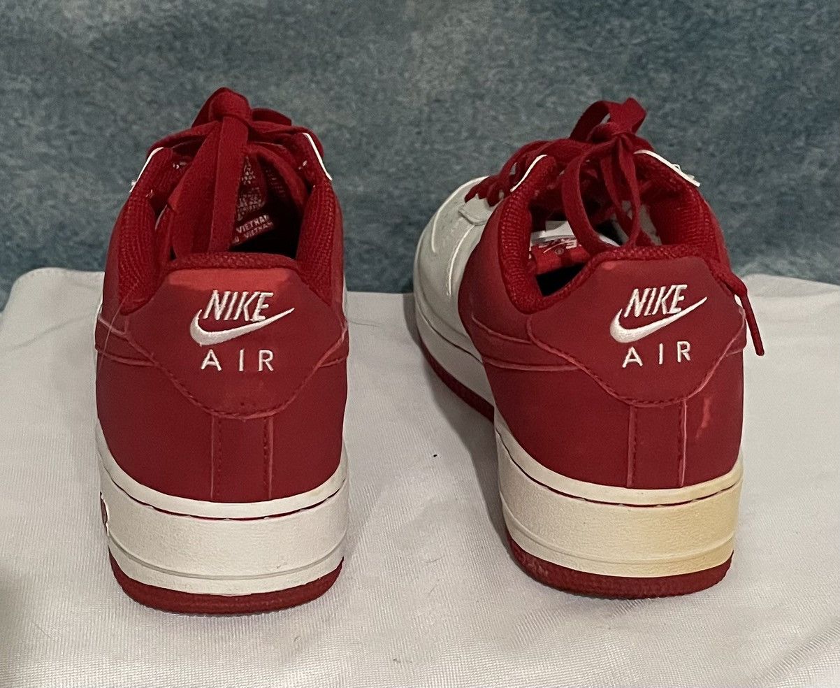 Nike Nike Air White And Red Size 6.5Y Size US 6.5 / IT 36.5 - 5 Thumbnail