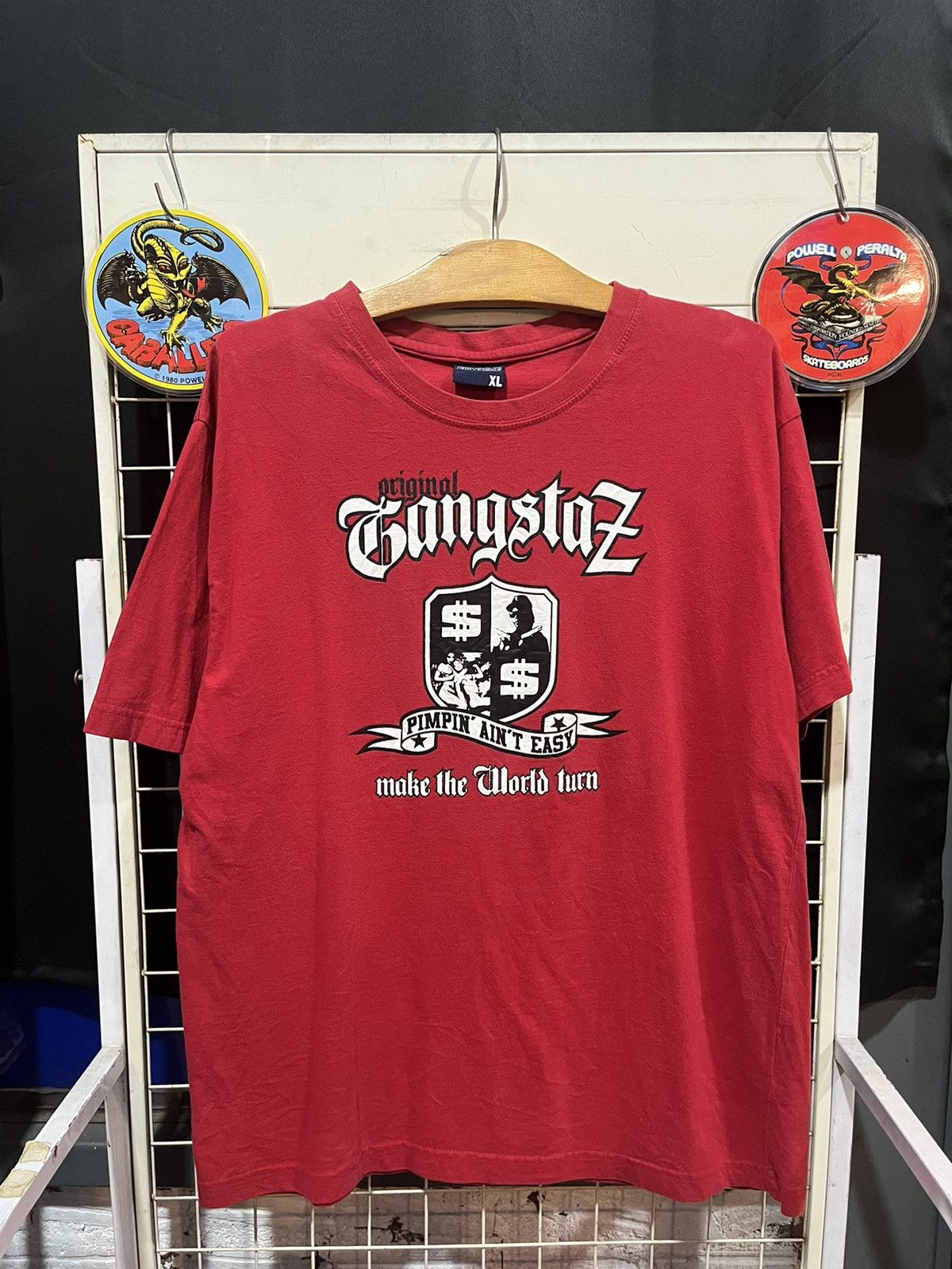Vintage Fishbone Skateboard Pimpin’ Ain’t Easy Tee Size US L / EU 52-54 / 3 - 1 Thumbnail